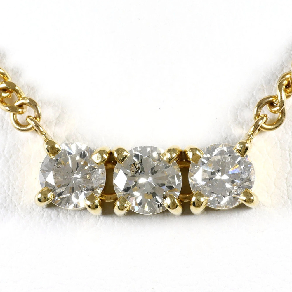 VINTAGE 18k Gold Diamond Necklace